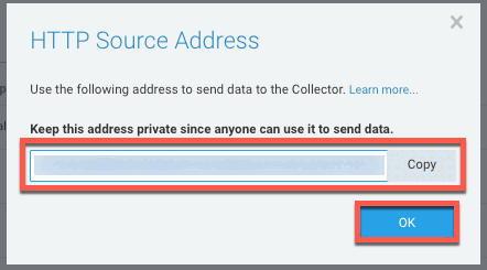 Retrieve the HTTP Source Address URL